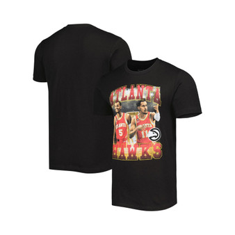 Men's and Women's Trae Young and Dejounte Murray Black Atlanta Hawks Player Duo T-shirt