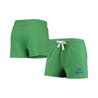 Women's Green Seattle Seahawks Tri-Blend Shorts