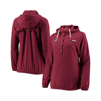 Women's Garnet Florida State Seminoles Tamiami Sun-Protection Omni-Wick Pullover Hoodie