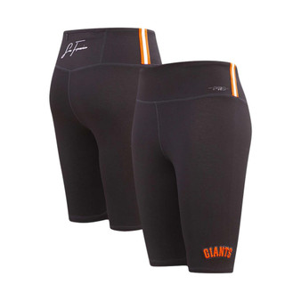 Women's Black San Francisco Giants City Scape Bike Shorts