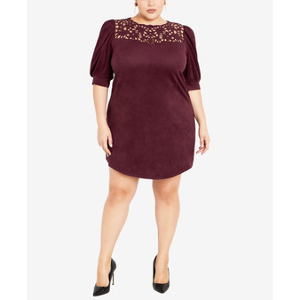 Trendy Plus Size Whitney Mini Dress