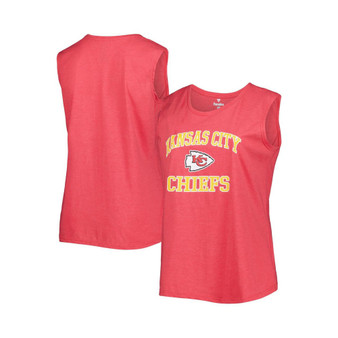 Women's Branded Red Kansas City Chiefs Plus Size Tank Top
