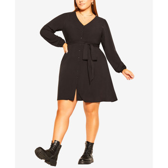 Trendy Plus Size Relax Me Mini Dress