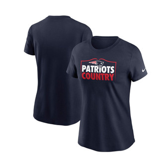 Women's Navy New England Patriots Hometown Collection T-shirt