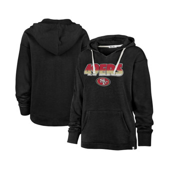 Women's Black San Francisco 49ers Color Rise Kennedy Pullover Hoodie
