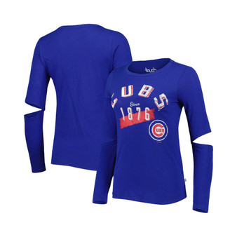 Women's Royal Chicago Cubs Formation Long Sleeve T-shirt