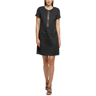 Women's Logo-Tape Sheath Dress