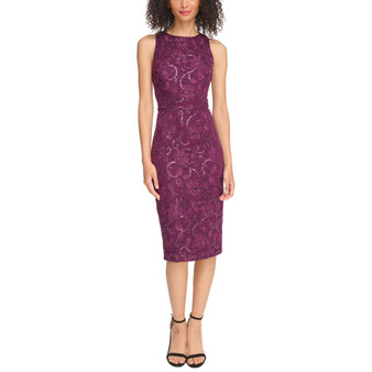 Sequin Lace Bodycon Dress