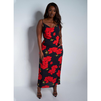 Women's Maxi Shift Dress
