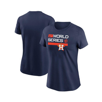 Women's Navy Houston Astros 2022 World Series Authentic Collection Dugout T-shirt