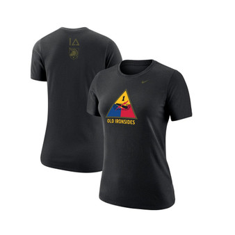 Women's Black Army Black Knights 1st Armored Division Old Ironsides Operation Torch T-shirt