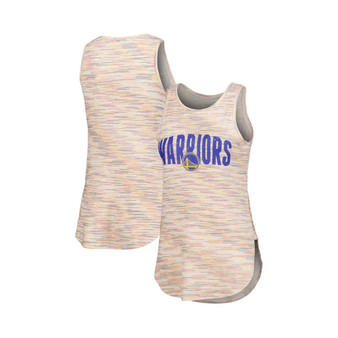 Women's White Golden State Warriors Sunray Tank Top