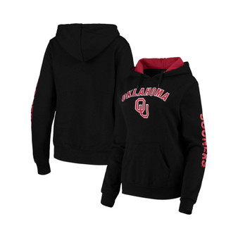 Women's Black Oklahoma Sooners Loud and Proud Pullover Hoodie