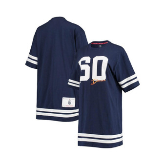 Women's Navy Denver Broncos Clair Half-Sleeve Dress