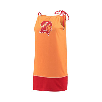Women's Orange Tampa Bay Buccaneers Vintage-Like Tank Dress