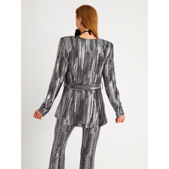 Women's Shoulder Pad Blazer