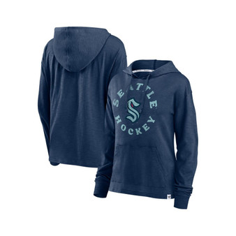 Women's Branded Navy Seattle Kraken Special Edition 2.0 Lightweight Pullover Hoodie