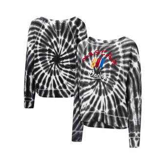 Women's Black NASCAR Punt Tri-Blend Long Sleeve T-shirt