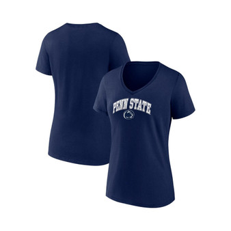 Women's Branded Navy Penn State Nittany Lions Evergreen Campus V-Neck T-shirt