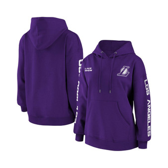 Women's Purple Los Angeles Lakers Pullover Hoodie