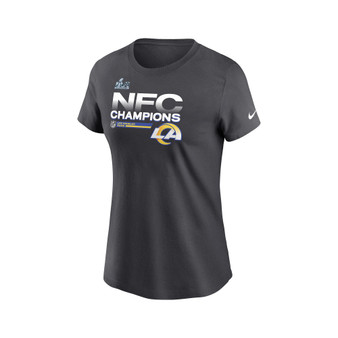 Women's Los Angeles Rams NFC Champions Trophy Collection T-shirt