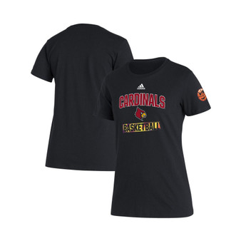 Women's Black Louisville Cardinals Bench T-shirt