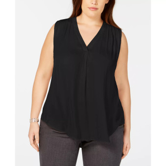 Plus Size V-Neck Top, Created for Macy's
