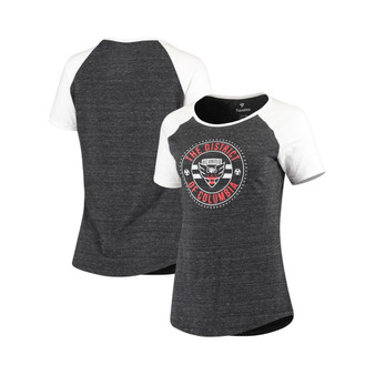 Women's Branded Black D.C. United The District Raglan T-shirt