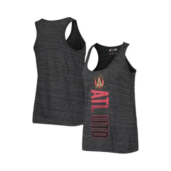 Women's 5th & Ocean by Heathered Charcoal Atlanta United FC MVP Tri-Blend Tank Top