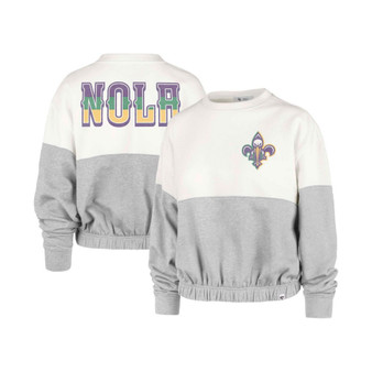 Women's Cream New Orleans Pelicans 2022/23 City Edition Take Two Bonita Sweatshirt