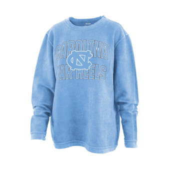 Women's Carolina Blue North Carolina Tar Heels Maxima Oversized Pullover Sweatshirt