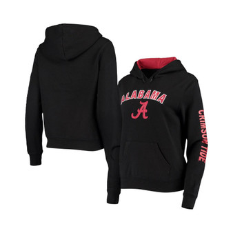 Women's Black Alabama Crimson Tide Loud and Proud Pullover Hoodie