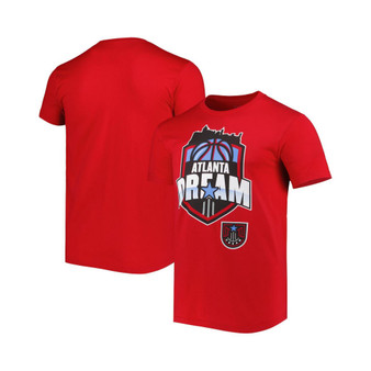Men's and Women's Red Atlanta Dream Crest T-shirt