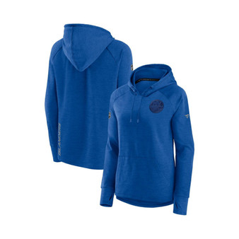 Women's Branded Royal New York Islanders Authentic Pro Road Performance Raglan Pullover Hoodie