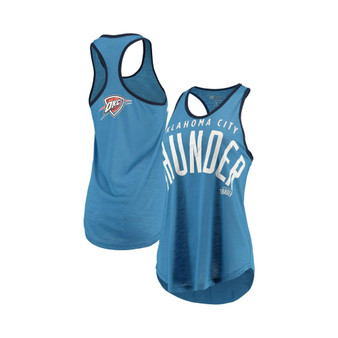 Women's Blue Oklahoma City Thunder Game Time Tank Top