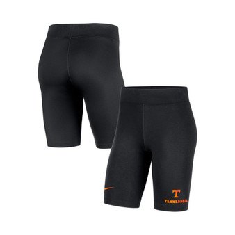 Women's Black Tennessee Volunteers Essential Tri-Blend Bike Shorts