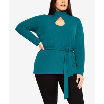 Trendy Plus Size Peyton Long Sleeve Top