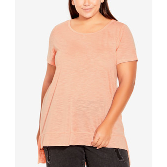 Plus Size Alina Slub Top