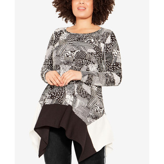 Plus Size Florence Print Top