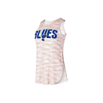 Women's St. Louis Blues Sunray Multicolor Tri-Blend Tank Top