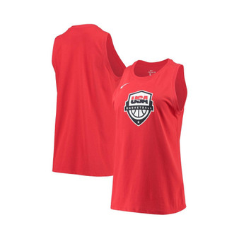 Women's Red USA Basketball Performance Tank Top