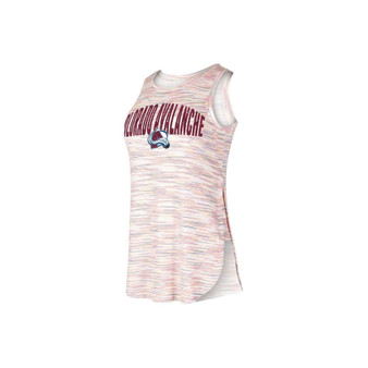 Women's Colorado Avalanche Sunray Multicolor Tri-Blend Tank Top