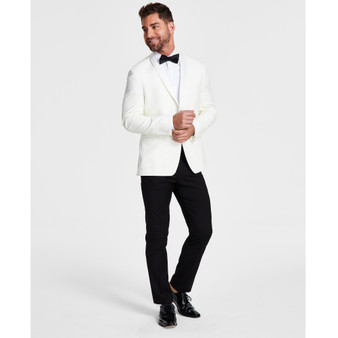 Men's Classic-Fit Wool-Blend Shawl Collar Dinner Jacket