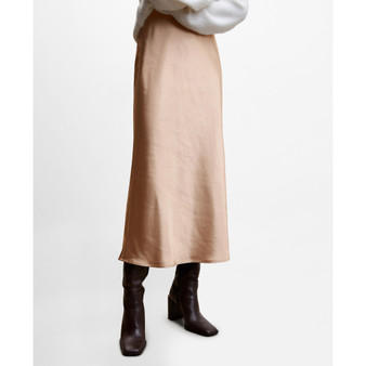 Women's Satin Long Skirt