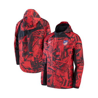 Men's Red Atletico de Madrid AWF Raglan Full-Zip Jacket