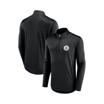Men's Branded Black Germany National Team Iconic Quarter-Zip Jacket