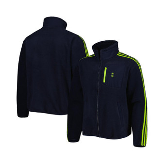 Men's Navy Manchester United Lifestyler Fleece Full-Zip Jacket