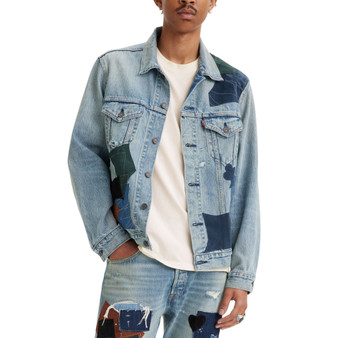 Men's Premium Patchwork Trucker Jacket