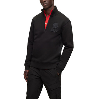 Men's Zip-Neck Sweatshirt