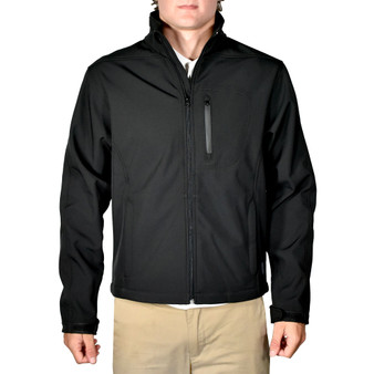 Men's Performance Bonded Full-Zip Stand-Collar Jacket